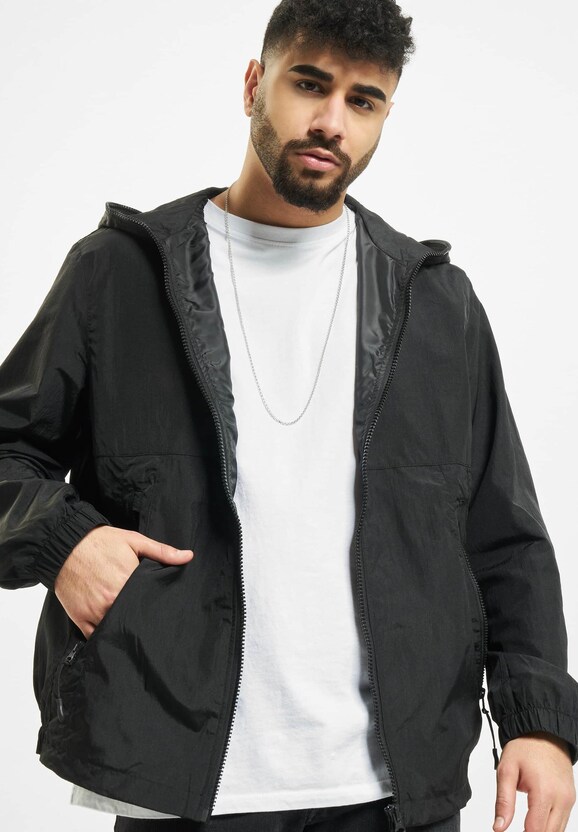 Full Zip Nylon Crepe-9
