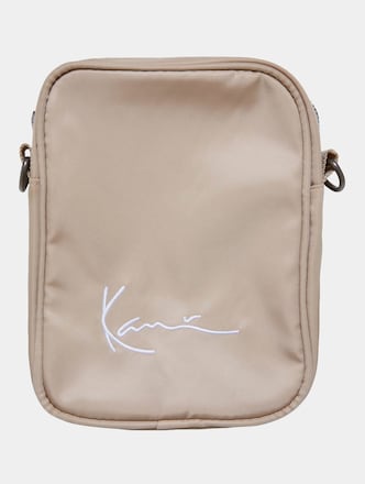 KA231-010-1 KK Signature Small Messenger Bag Sand