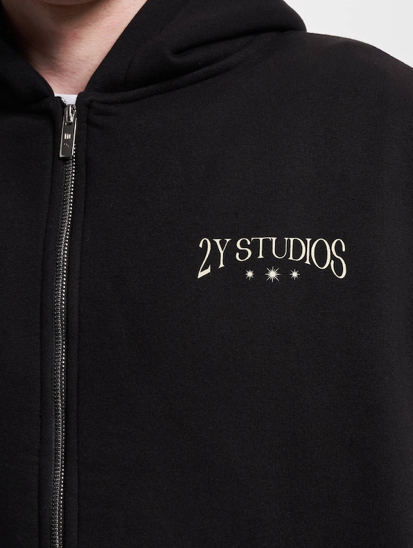 2Y Studios Insignia Oversize Zip Hoodie-5