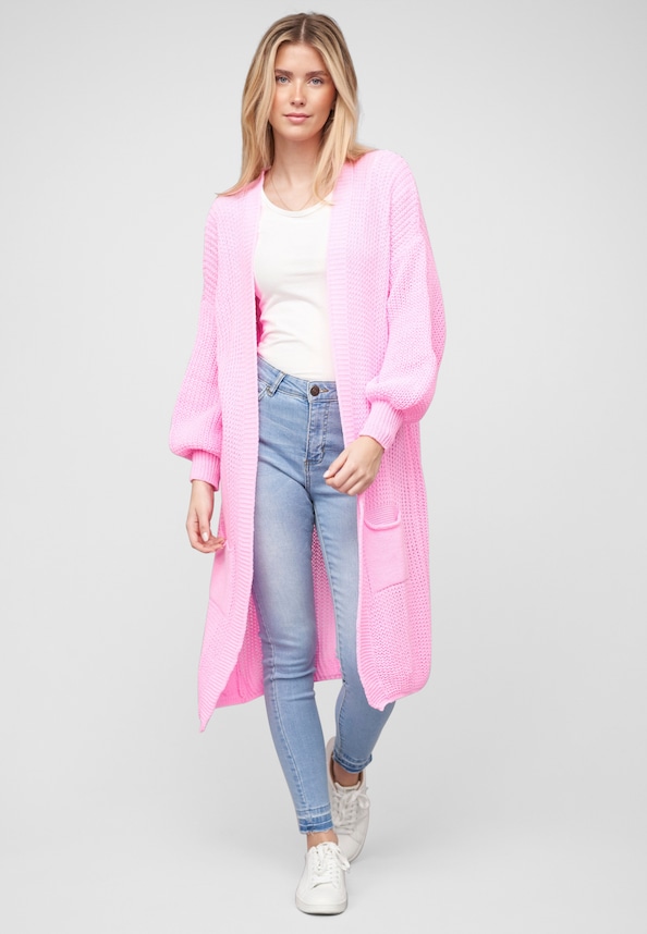 Cloud 5ive Longform Knit Cardigan with 2-Pockets-4