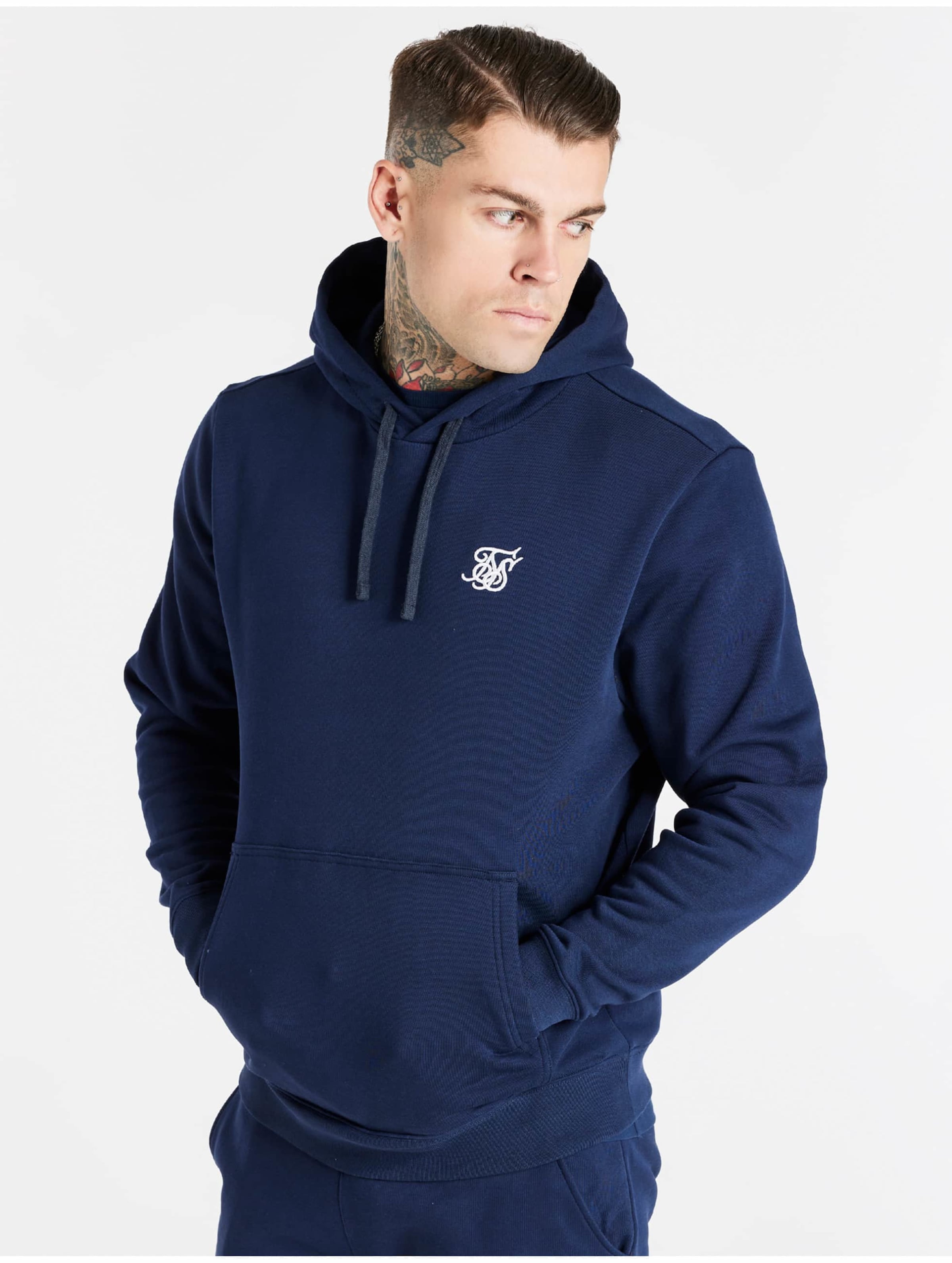 Siksilk muscle hotsell fit overhead hoodie