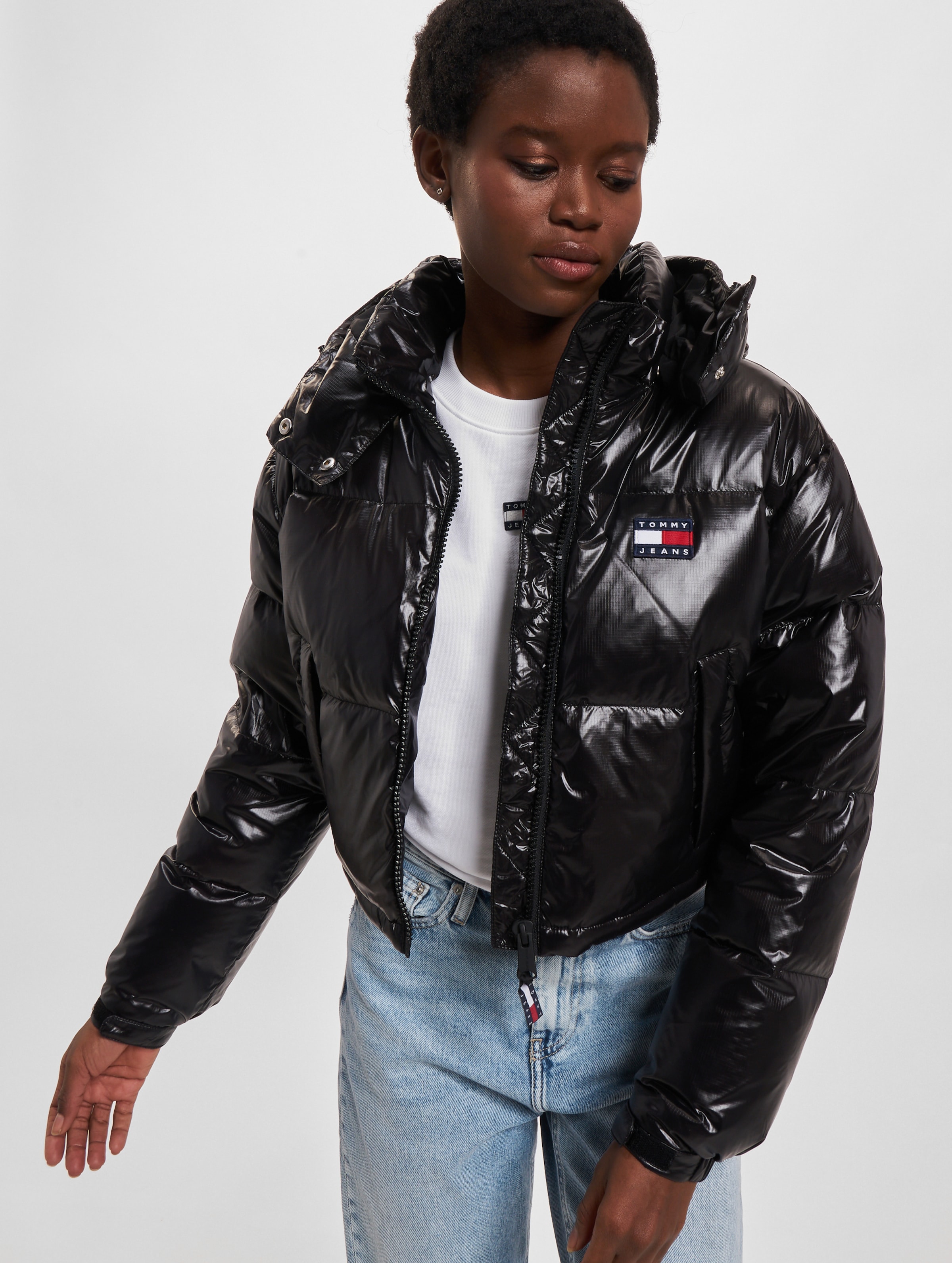 Tommy jeans shop womens puffer jacket