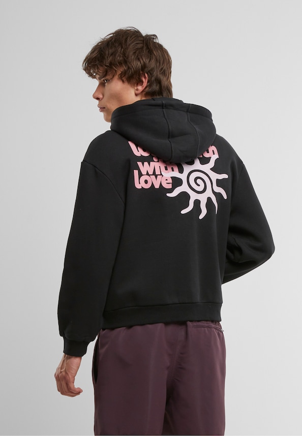 Lost Youth Oversized Zip Hoodie - With Love-1