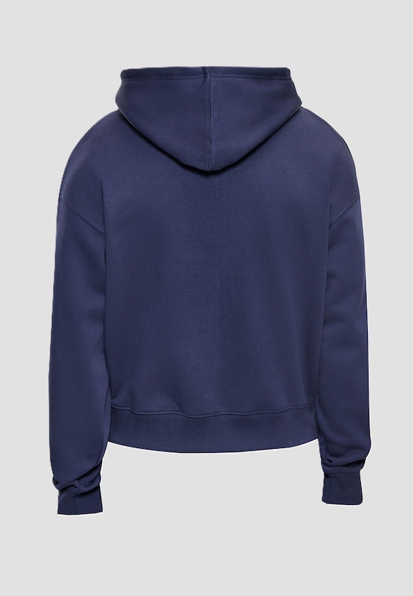 LOOSE BOMBER ZIP HOODIE-5