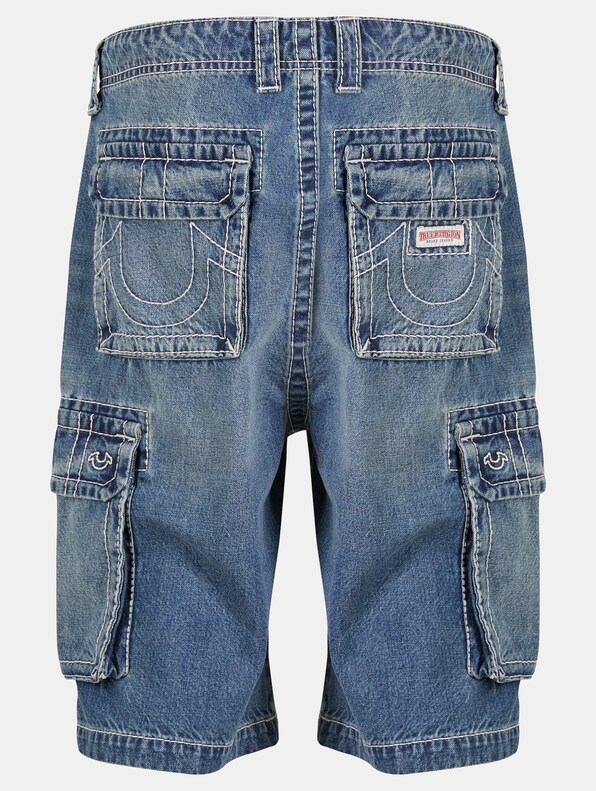 True Religion BIG T VINNY CARGO DENIM SHORT-7