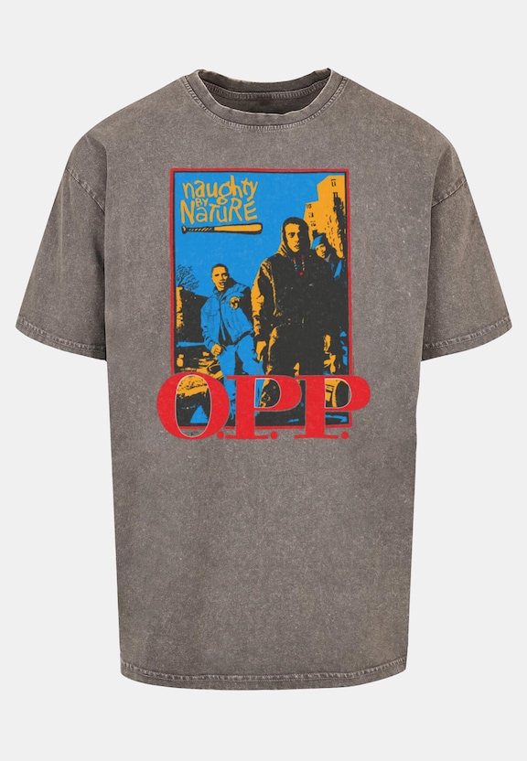 Naughty By Nature - OPP Vint Acid Washed Heavy Oversized Tee-4