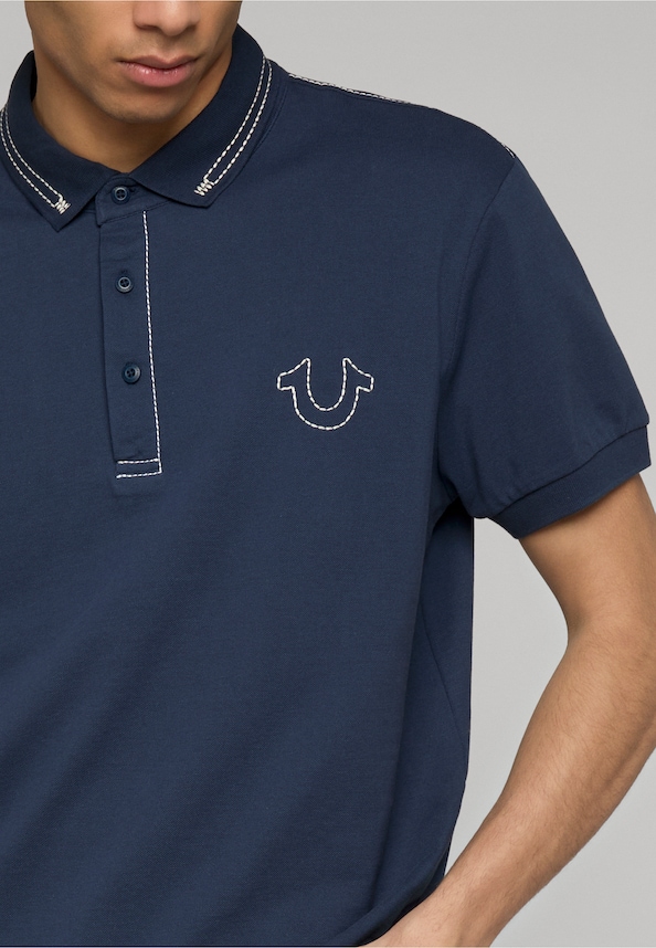 RELAXED BIG T EMBRO PIQUE POLO-3