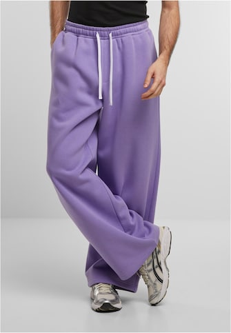 Fluffy Wide Leg Trackpants
