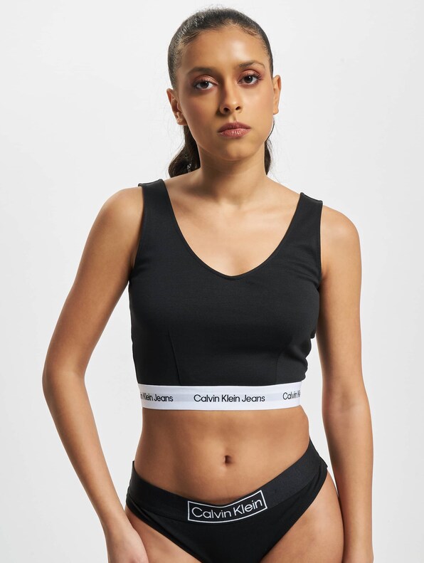 Calvin Klein Contrast Tape Milano Top-2