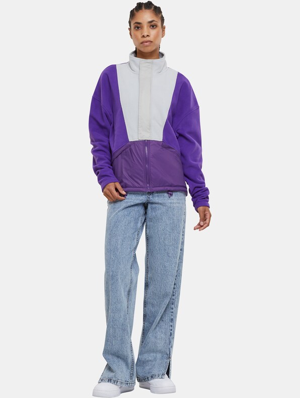 Urban Classics Ladies Polarfleece Track Jacket-3