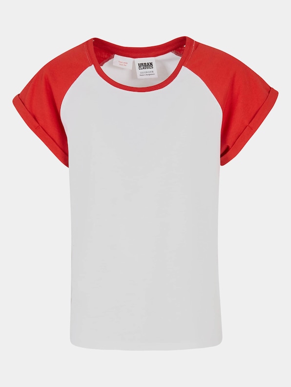 Girls Contrast Raglan-4