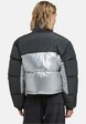 KK Og Metallic Block Crop Puffer Jacket  metallic-1