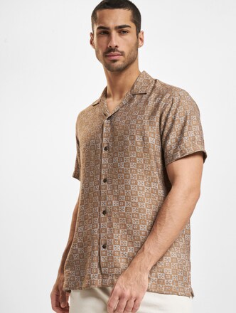 Jack & Jones Blulincoln Print Resort Shirt