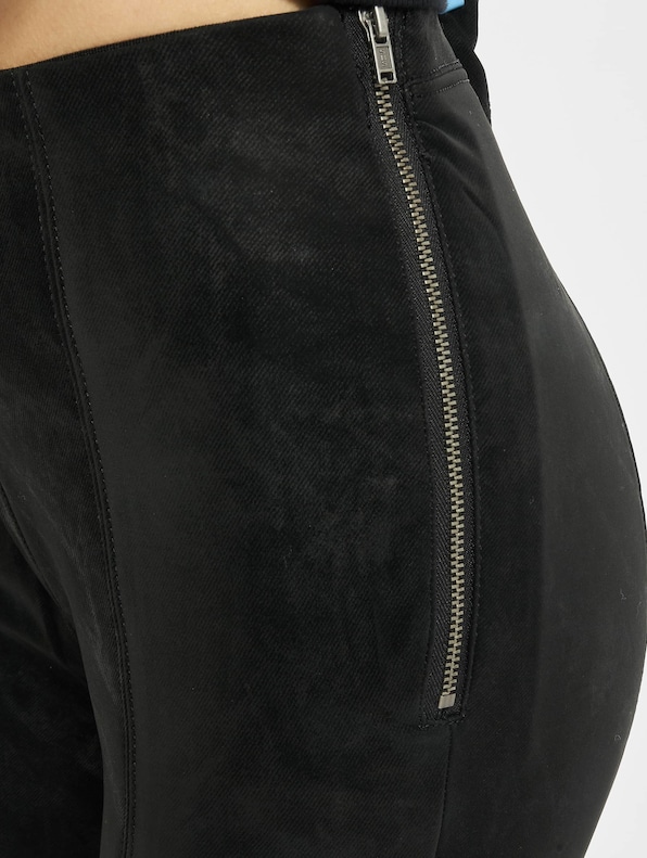 Ladies Washed Faux Leather-4