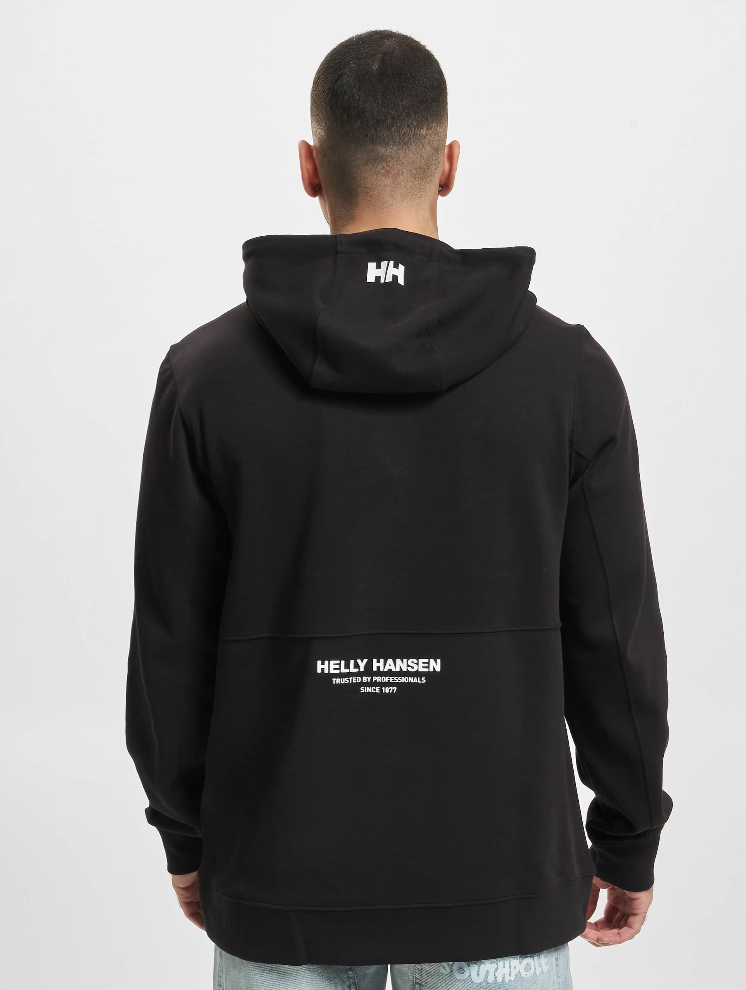 Helly hansen 2024 black hoodie