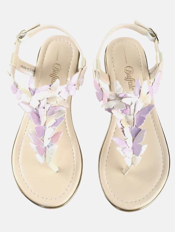 Buffalo Capri Butterfly Sandalen-0