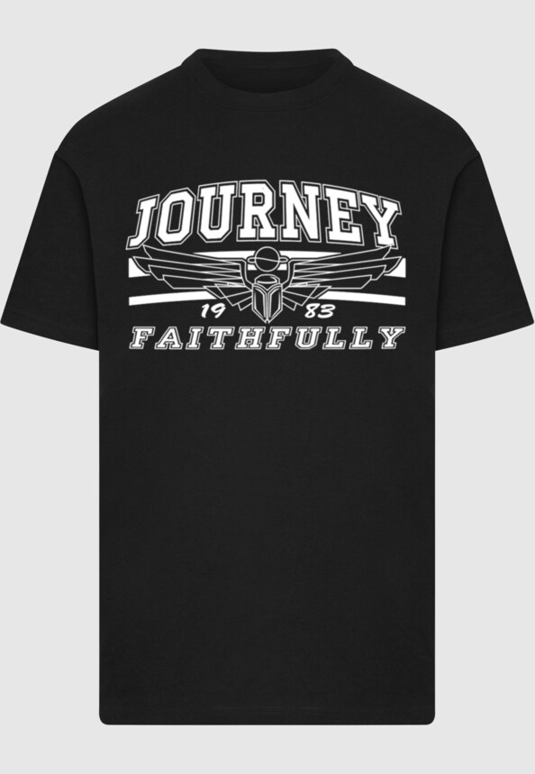 Journey Rock Band - Faithfully Graphic T-Shirt-2