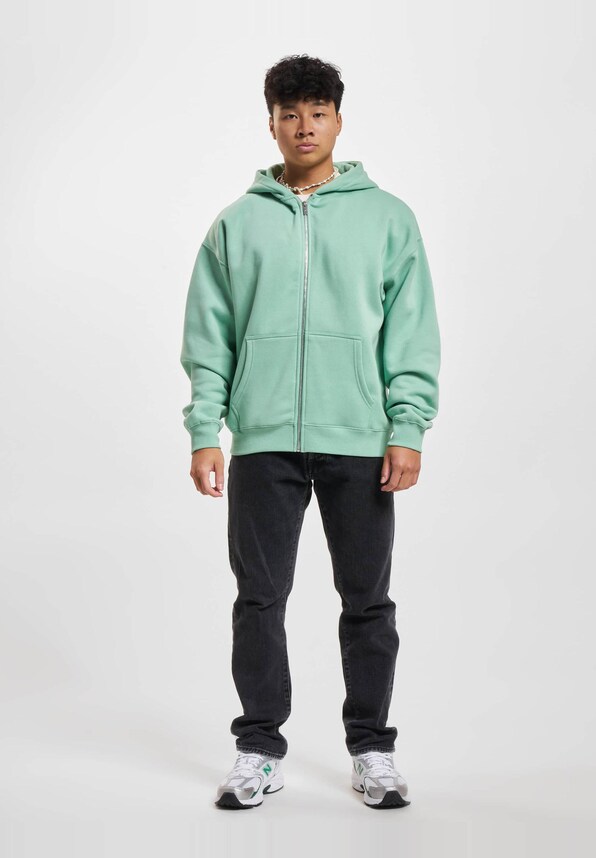 2Y Studios Basic Oversize Zip Hoodie-5