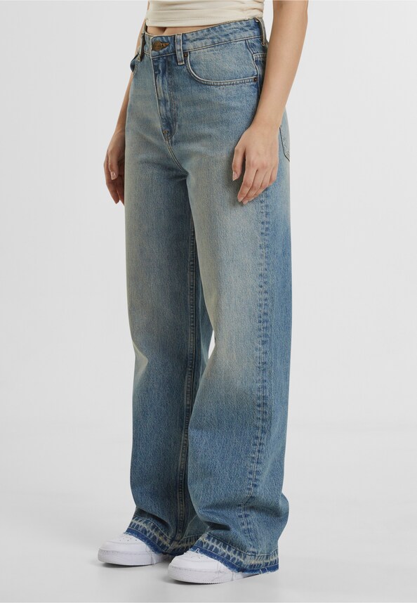 Vulna Open Hem Jeans-2