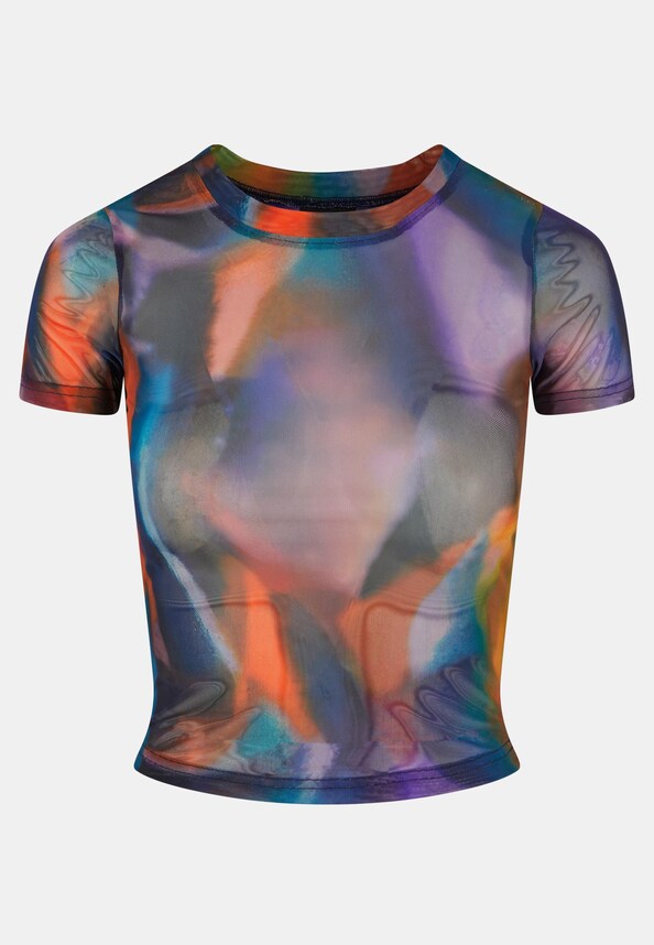 Ladies AOP Mesh Tee-2