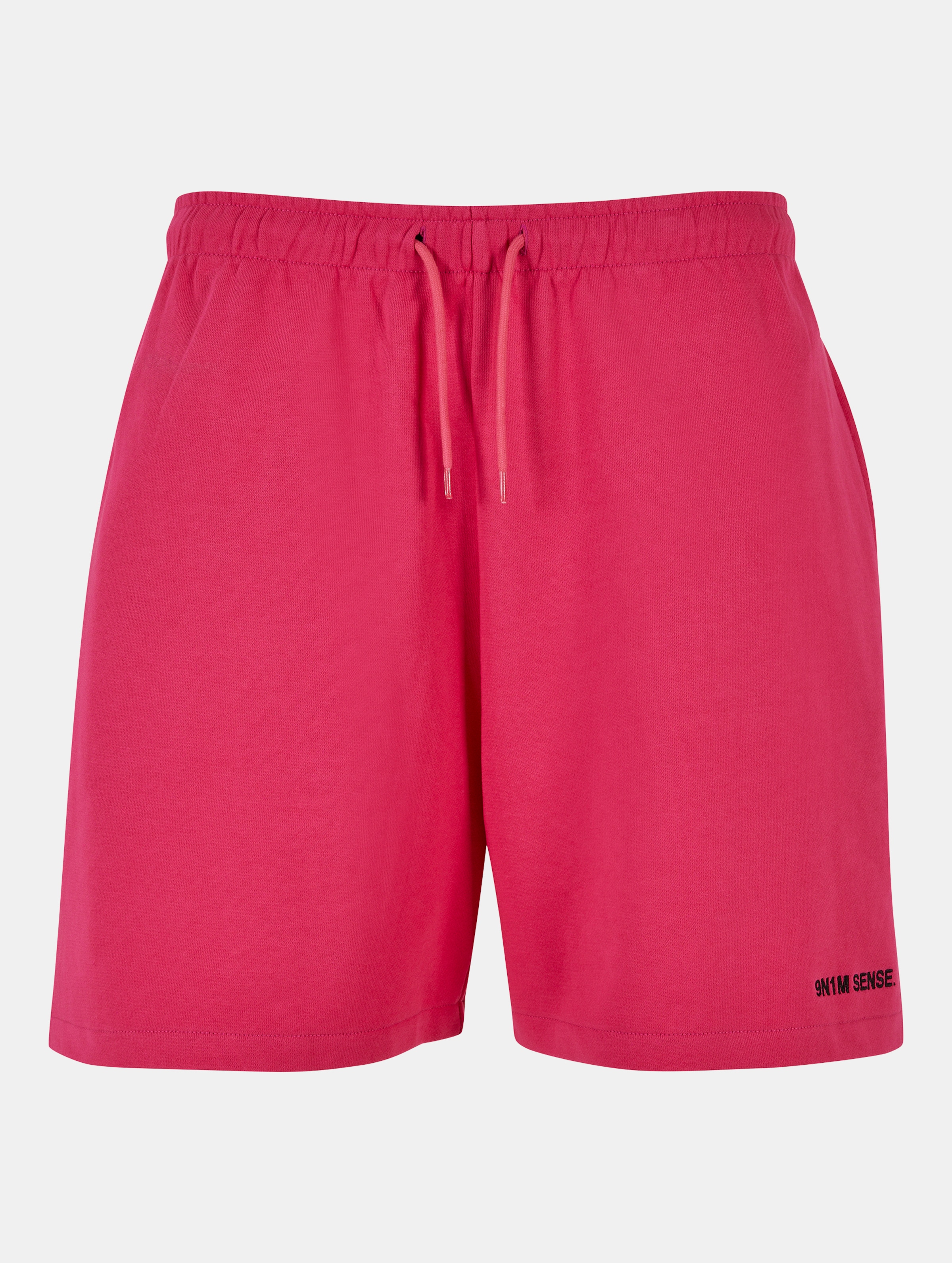 9N1M SENSE Essential Terry Shorts Männer,Unisex op kleur roze, Maat L