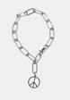 Y Chain Peace Pendant -1