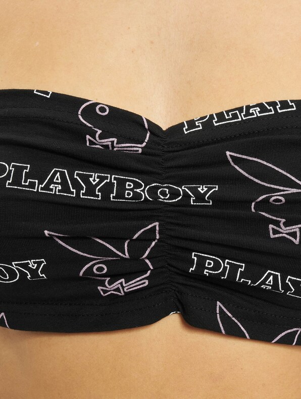 Playboy x DEF Bustier Tops-3