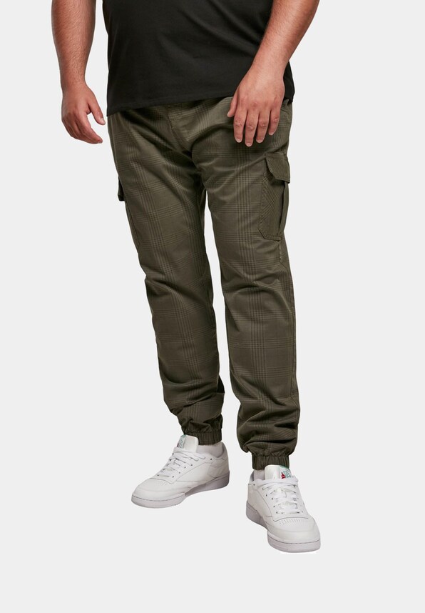 Aop Glencheck Cargo-3