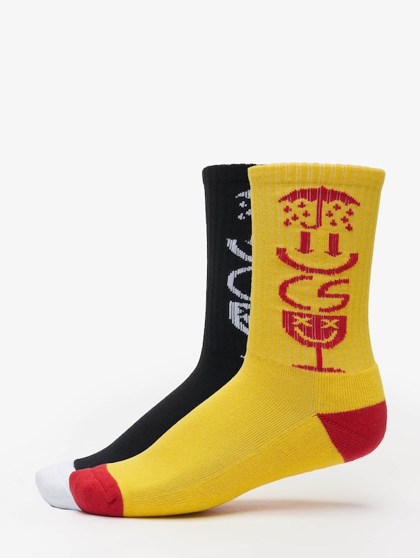 Iconic Icons Socks 2 Pack-0