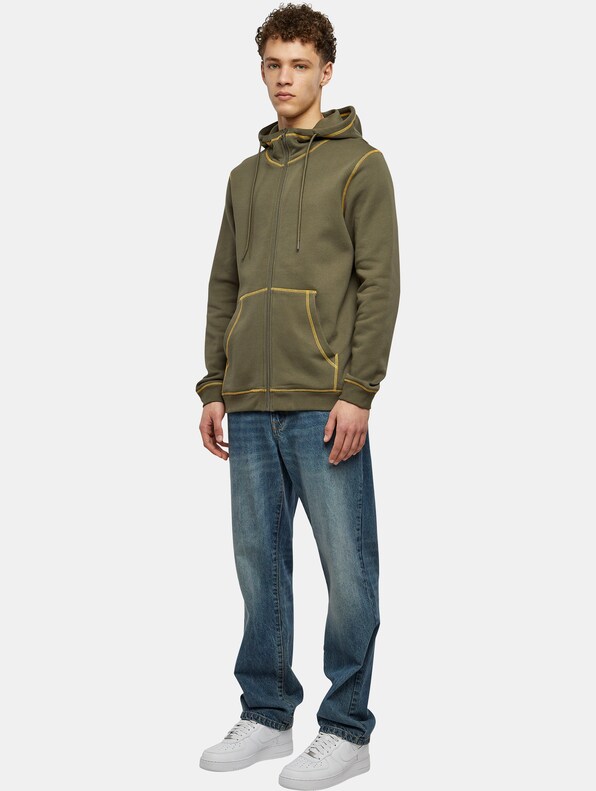 Organic Contrast Flatlock Stitched -3