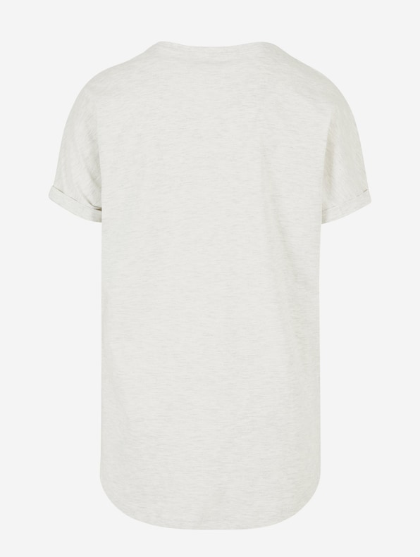 Long Shaped Turnup Tee-3