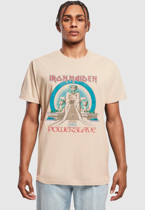 Powerslave - World Slavery Tour Egpyt T-Shirt-0