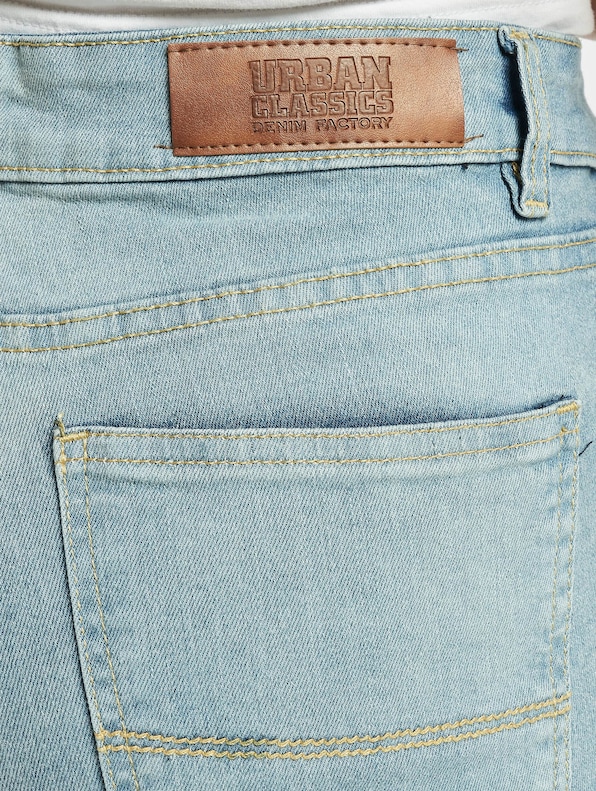 Ladies High Waist Skinny Jeans-3