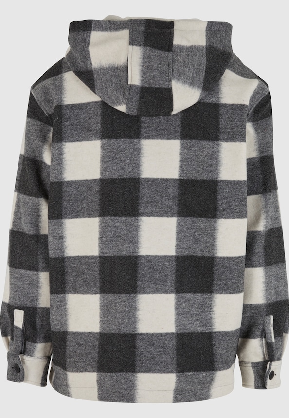 Big Check With Hood -5