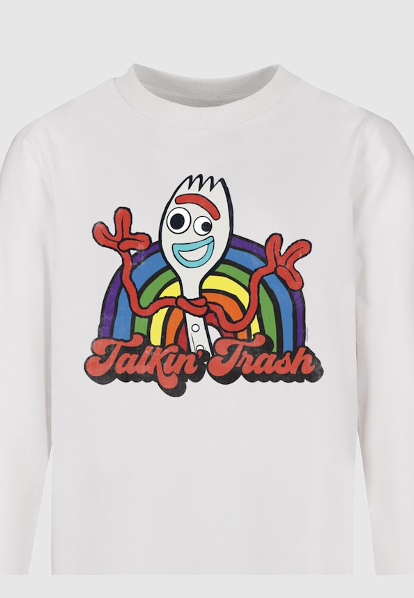 Kids Toy Story 4 - Forky Talkin Trash Longsleeve-2