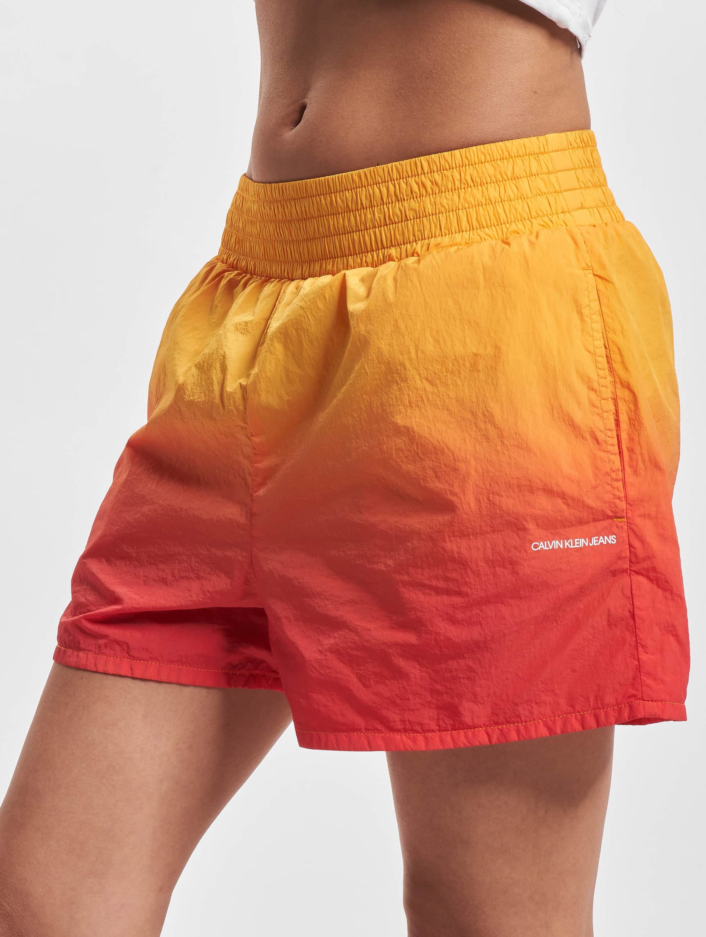 Calvin klein hot sale orange shorts