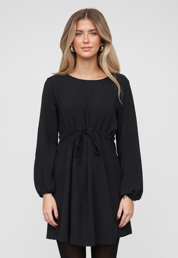 Longsleeve Musselin Dress-0