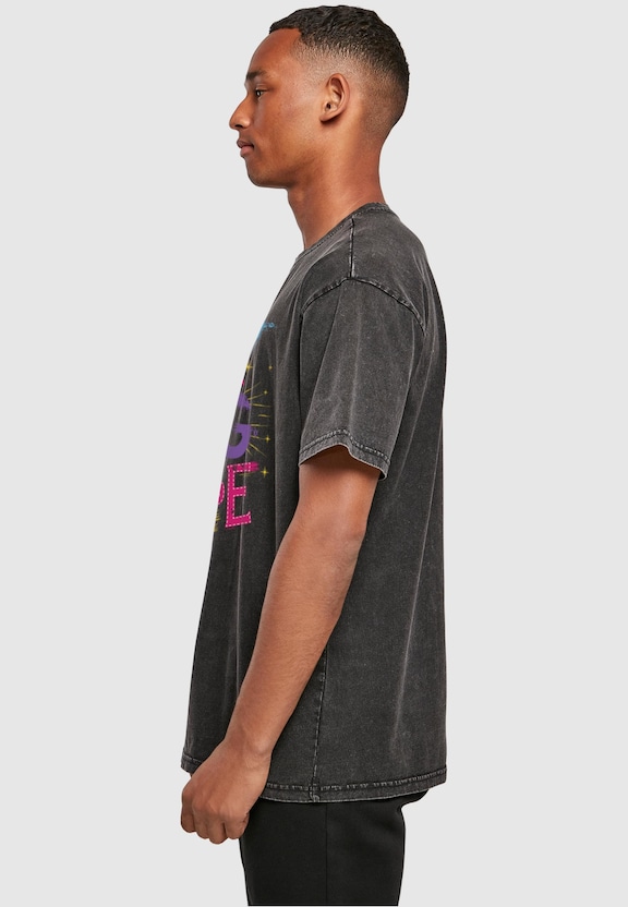 Marvel - Saving Universe Acid Washed Oversize Tee-2