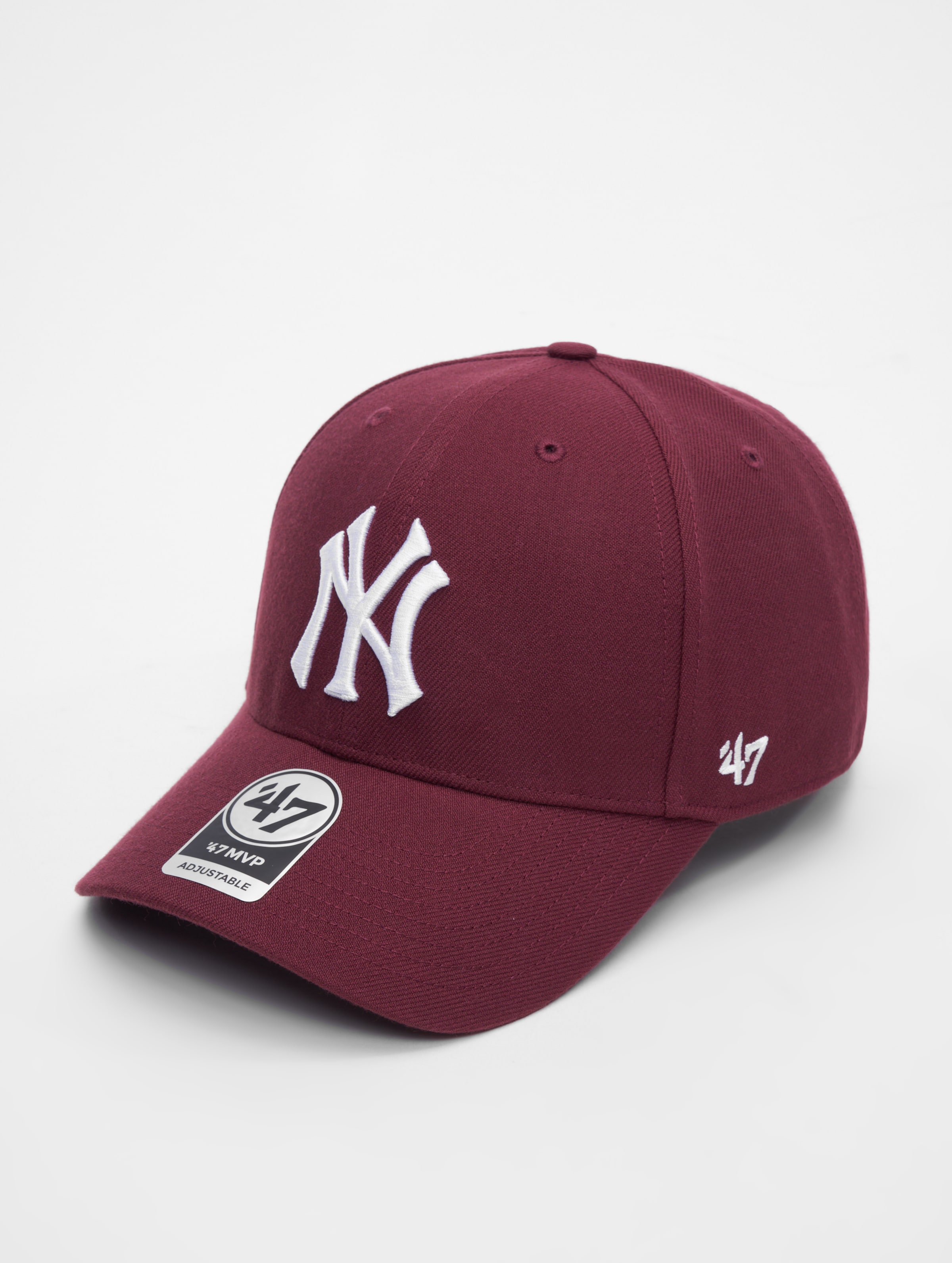 47 Brand MLB New York Yankees MVP Cap B-MVPSP17WBP-KMD, Unisex, Kastanjebruin, Pet, maat: One size