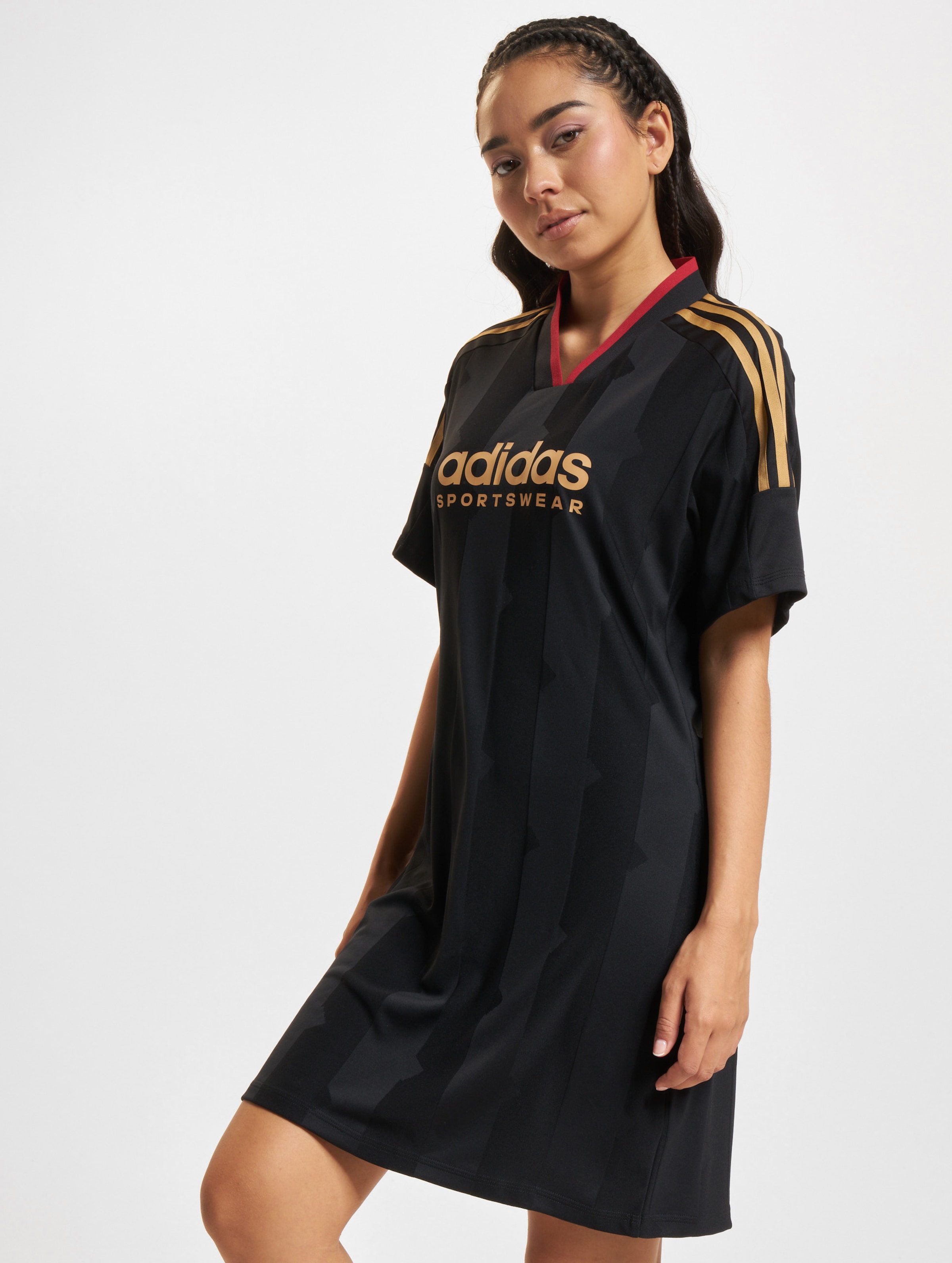 adidas Originals W Tiro Q3 Dress op kleur zwart, Maat S