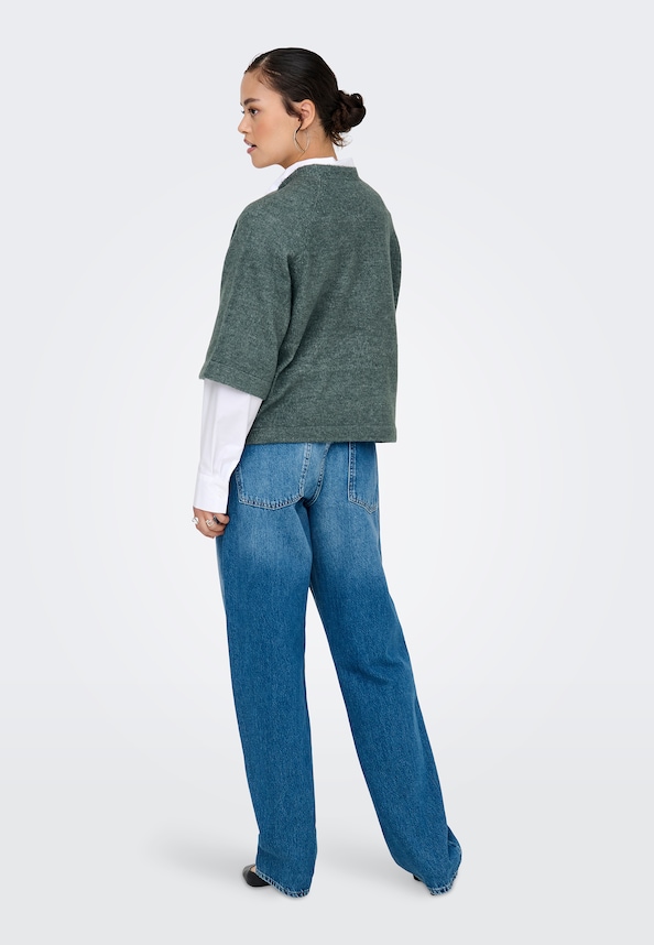 ONLSIMONI 3/4 PULLOVER KNT NOOS-1