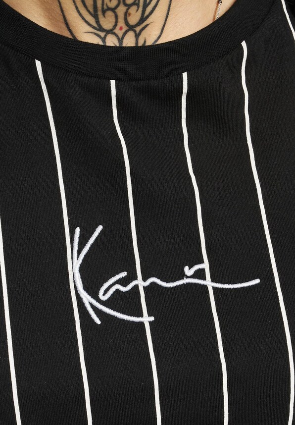 Small Signature Oversize Essential Pinstripe-2