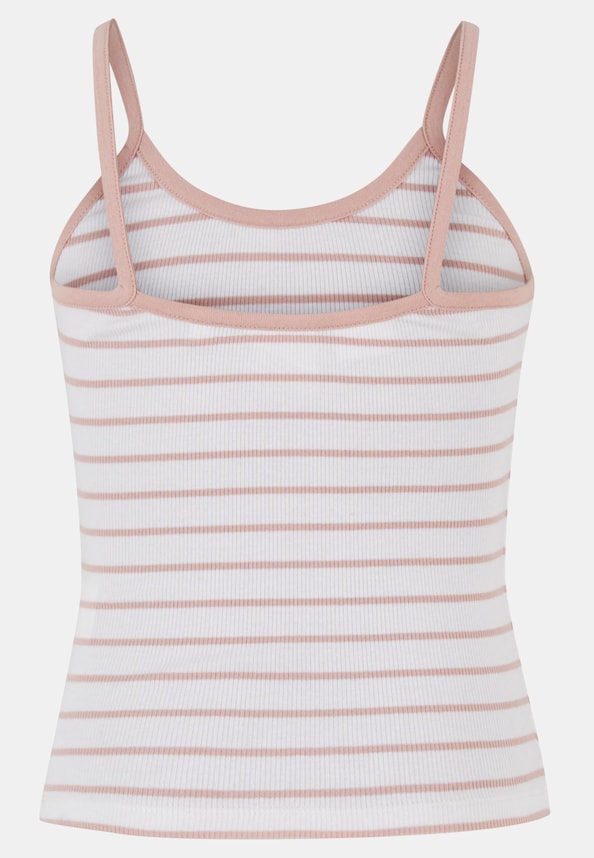 Girls Striped Rib Basic-1