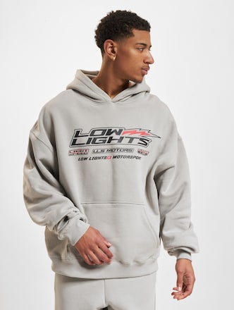 Low Lights Studios LLS Motors Hoodie light grey