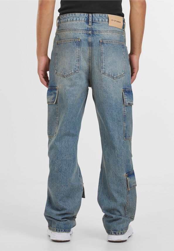 Vorin Cargo Baggy Jeans-1