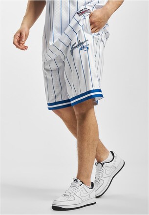 FM232-013-1 FUBU Retro Pinstripe Shorts