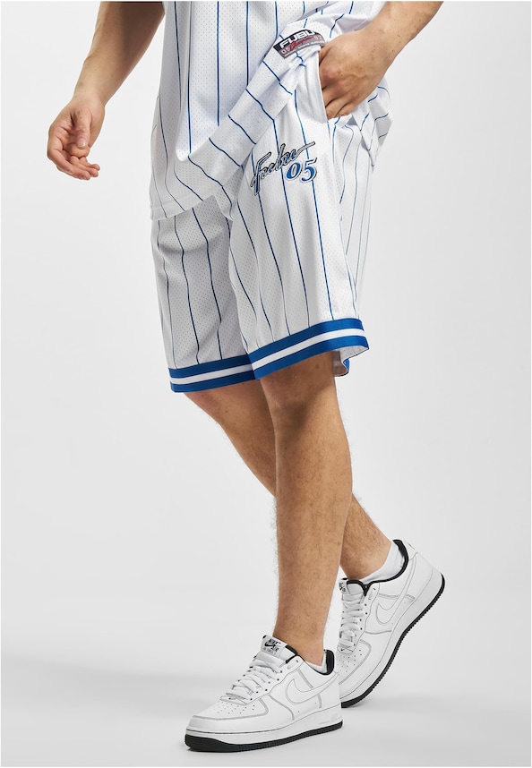 FM232-013-1 FUBU Retro Pinstripe Shorts-0