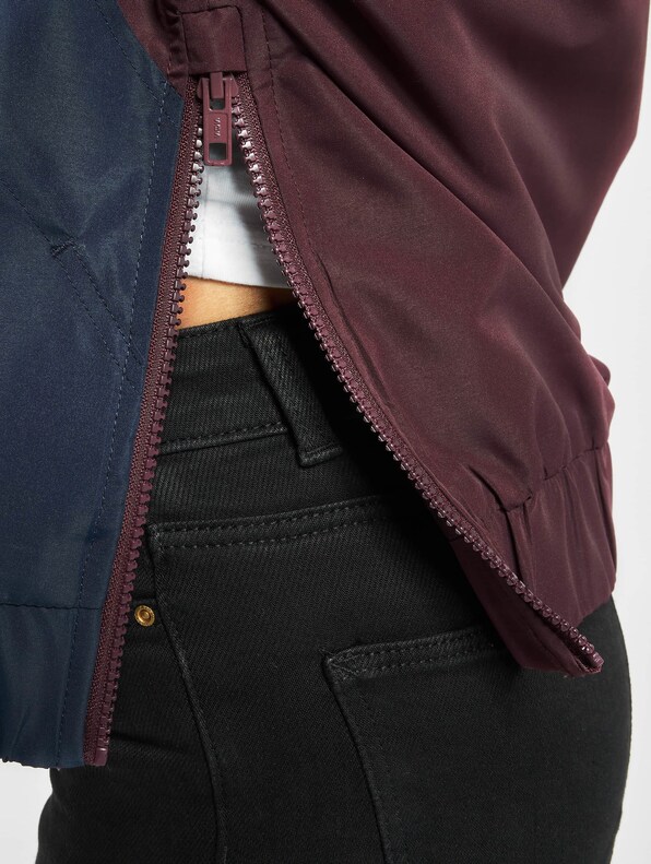 Ladies 3-Tone Neon Mix Pull Over-5