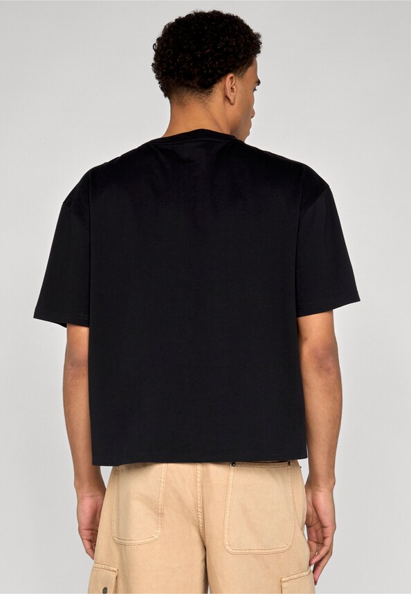 Cropped Oversized Tee-1
