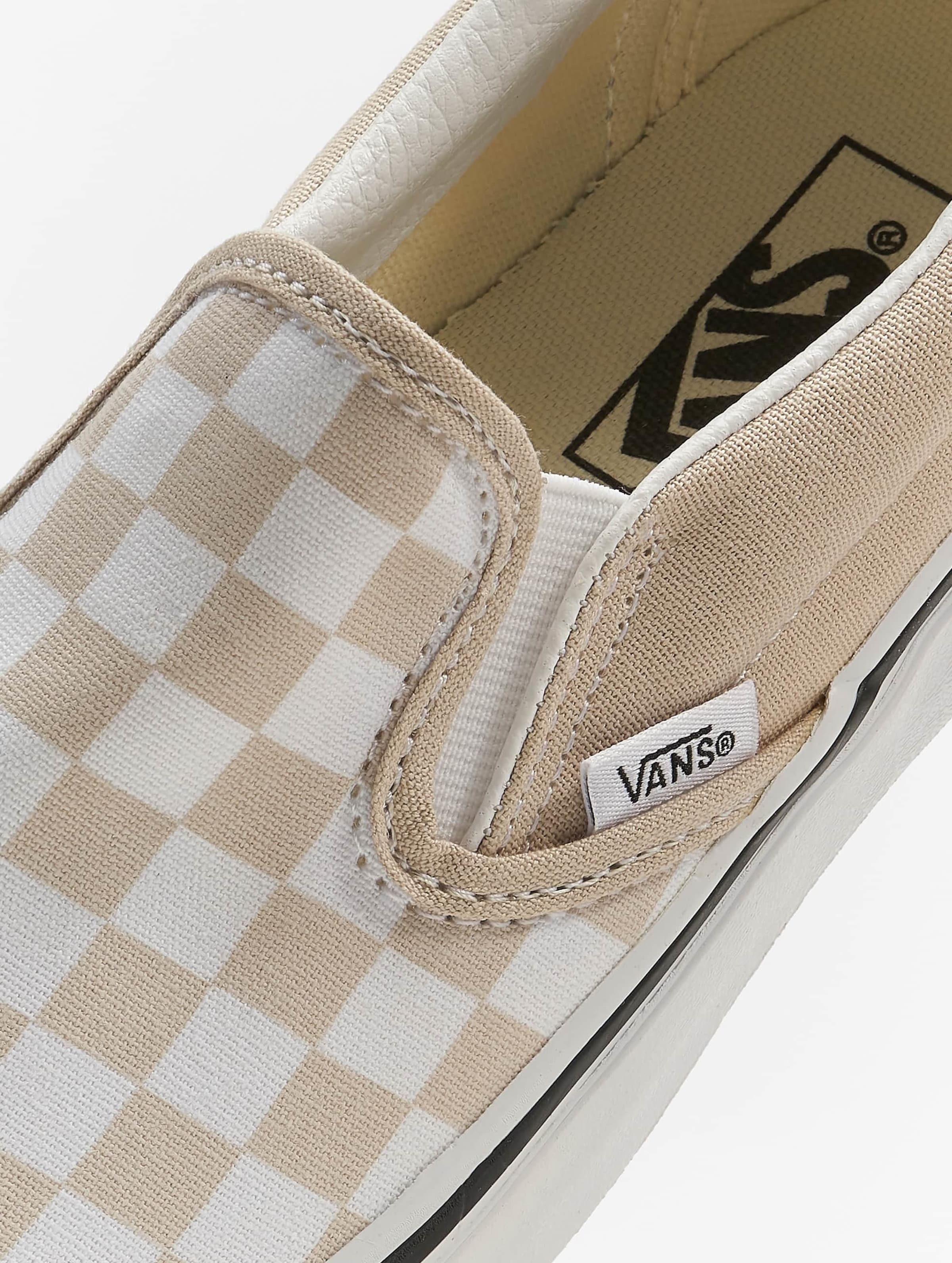 Vans slip on outlet checkerboard beige